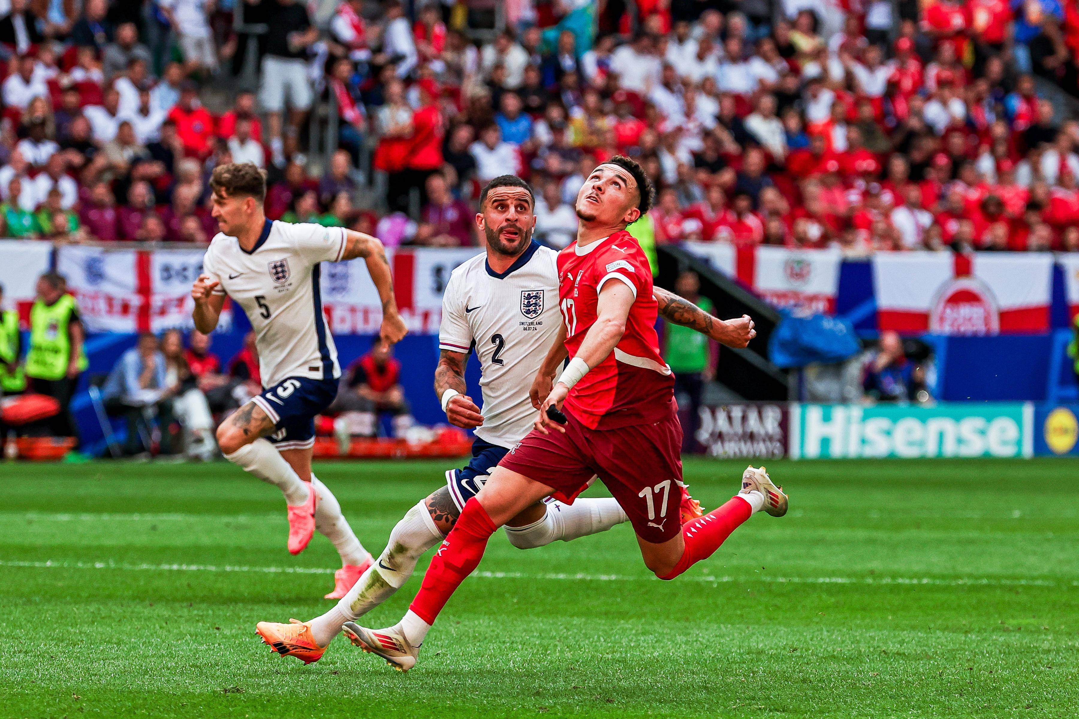 英格兰对意大利：胜者将跻身欧洲杯