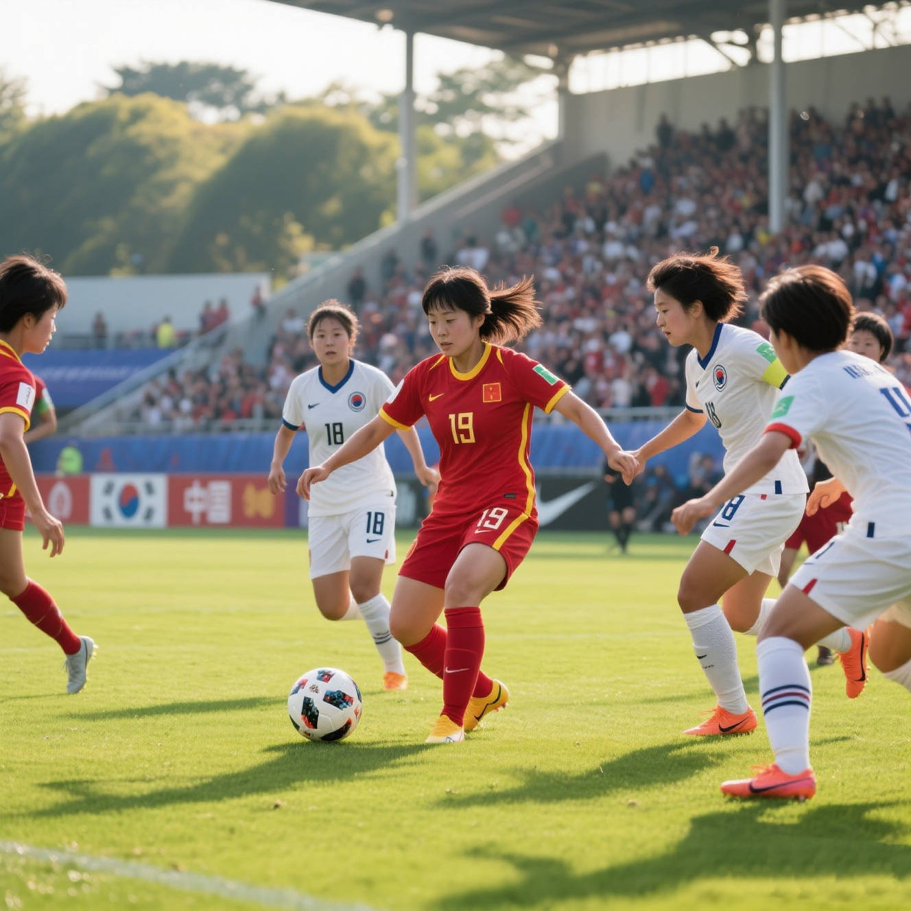 强劲女足队伍战术灵活占先机的简单介绍