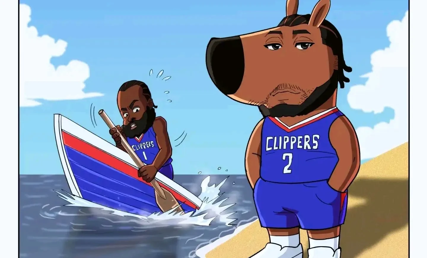 快船力克凯尔特人，保持不败