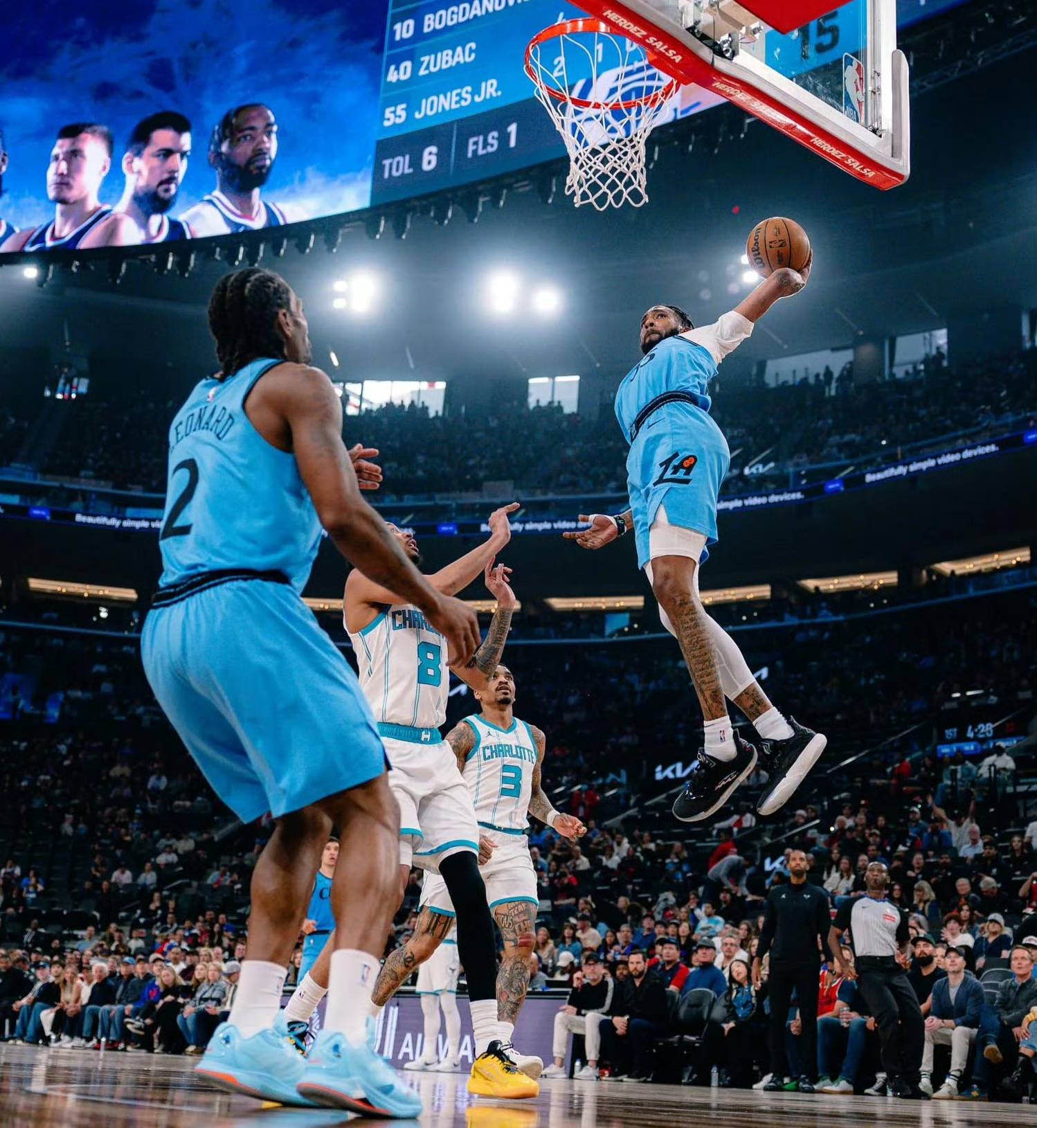 快船战胜步行者，取得NBA季前赛两连胜